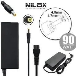 Nilox Alimentatore Per Hp 18.5V 4.9A 4.8 X 1.7mm Bullet NLX90W-CP05 - immagine 1
