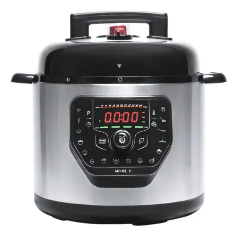 Pentola a pressione elettrica Cecotec GM H 6L - Programmabile - Pentola antiaderente - Multifunzionale - Include ricettario - Accessori inclusi - Modalità preimpostate - Nero e argento - immagine 1