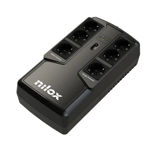 Nilox UPS Office Premium Line Interactive 850 Va FGCNILIO8501X5V2 - immagine 1