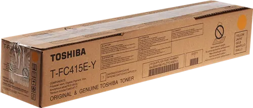 ORIGINALE Toshiba toner giallo T-FC415EY 6AJ00000182 33600 pagine - immagine 1