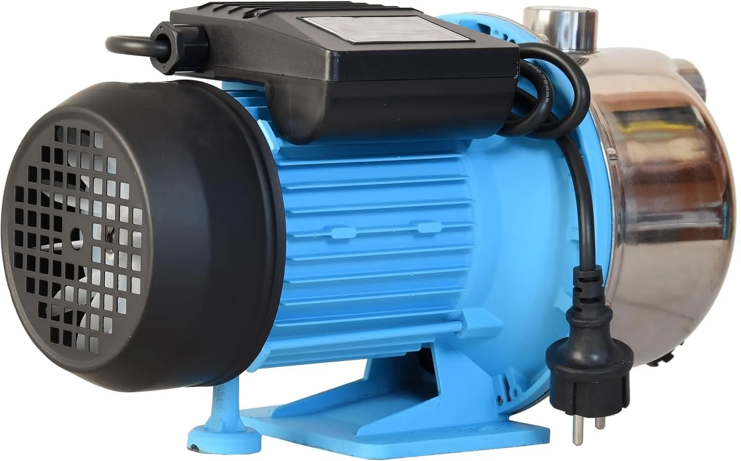Pompa ad Acqua JS 1100 (1100 W, 3600 l/h, altezza max. 50 m) – Pompa ad Acqua Elettrica in Acciaio Inox - Per Acqua Pulita - Pompa da Giardino - Pompa di Superficie - Pompa da Irrigazione - immagine 8