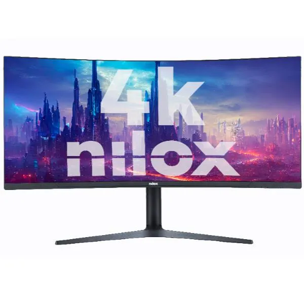 Nilox Monitor 34 Ultrawide 4K Curvo NXM344KD11 - immagine 1