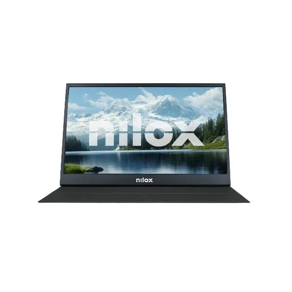Nilox 15.6 Portable Monitor Ips 1920 1080 60HZ 1W Speaker Mini Hdmi-Hdmi Cable USB Type-C To USB USB Type C Adaptor NXMP15FHD11 - immagine 1