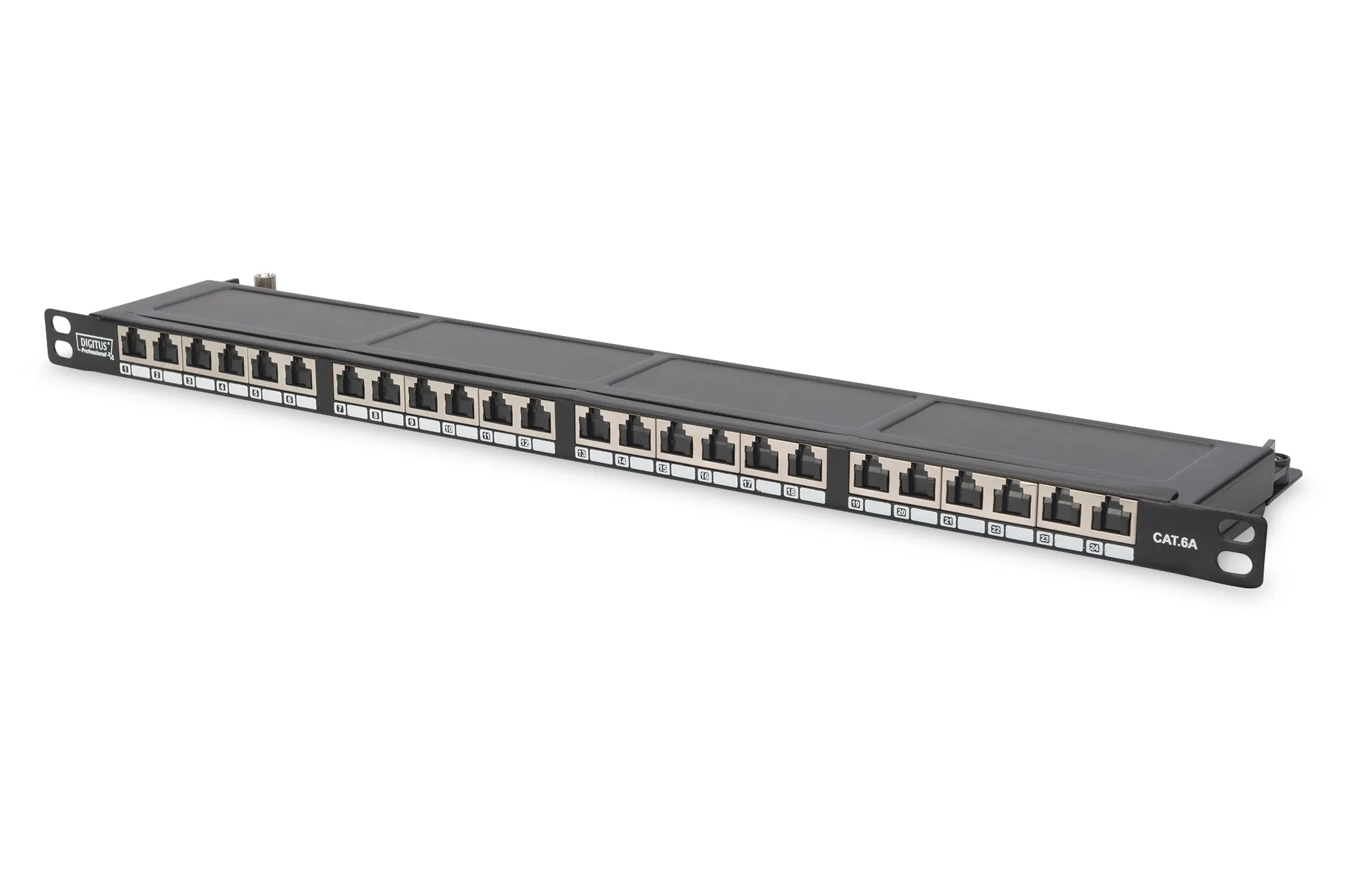 Pannello Patch 24 Porte Cat6 05 Unita' Schermato - immagine 1