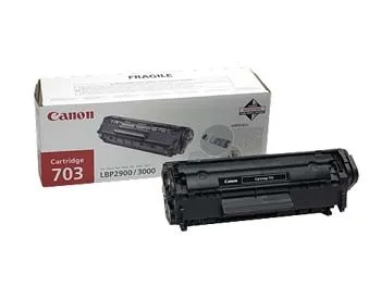 Canon Toner CRG703 Black cartuccia toner 3 pz Originale Nero - immagine 1
