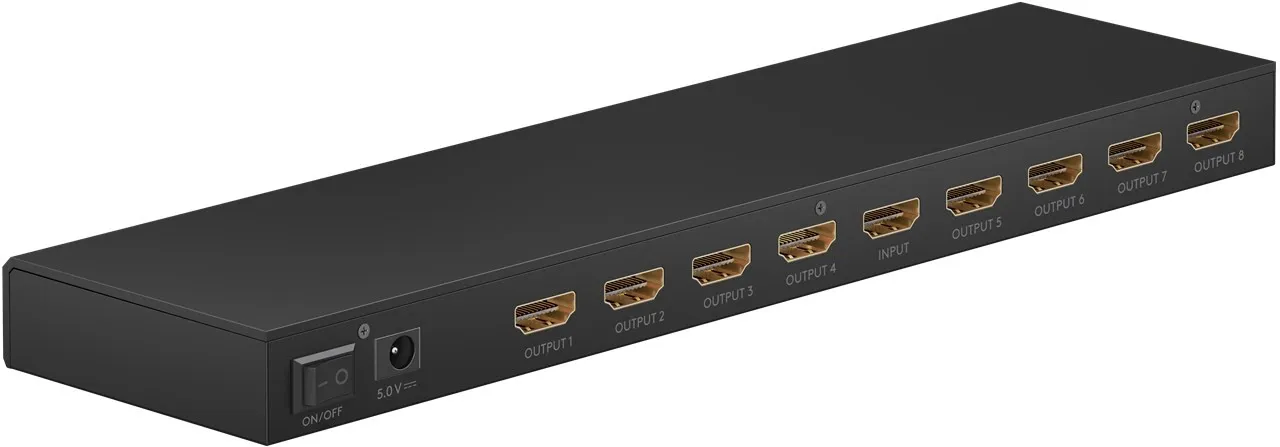 Hdmi Splitter 1 Sorgente Con 8 Video (4K @ 60 Hz) - immagine 1