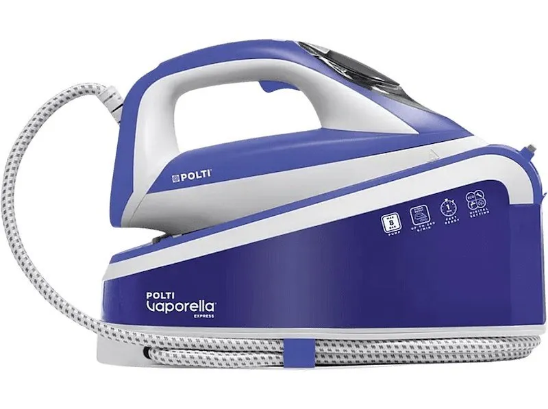 Polti Ferro a vapore VAPORELLA EXPRESS VE30.30 Pleu0250 Bianco viola - immagine 1