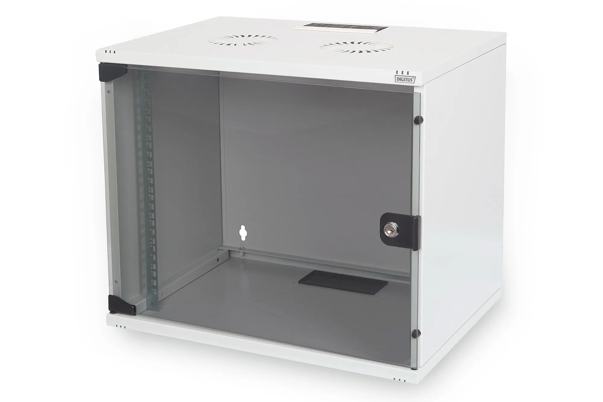 Armadio A Muro Soho Da Assmblare Digitus 7U 540 X 400 Mm Colore Grigio - immagine 1