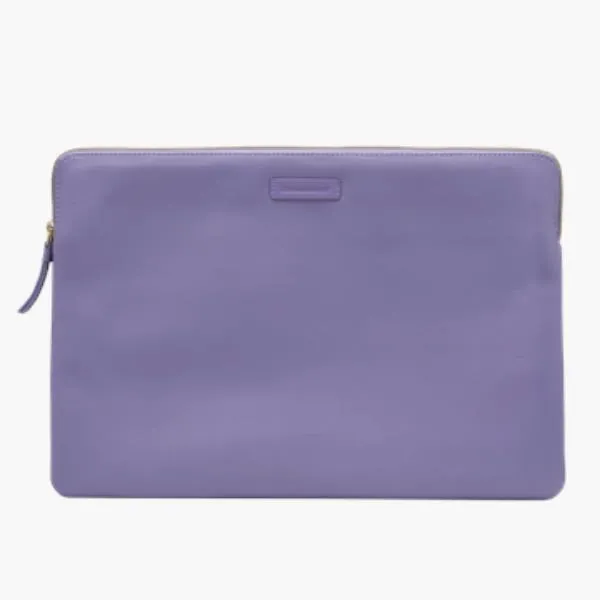 Dbramante 1928 Paris - Sleeve In Pelle Per Laptop 15/MacBook 16 Viola PA15PBPU5503 - immagine 1