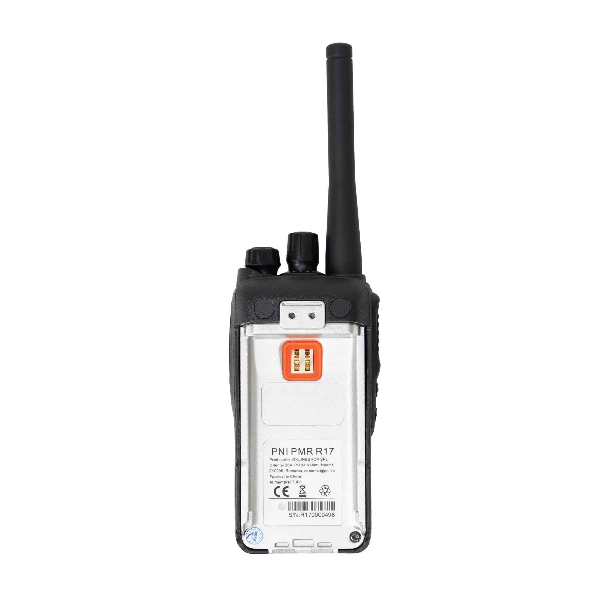 Kit di 6 stazioni radio portatili PNI PMR R17 446 MHz, 0,5 W, 16 canali PMR e 50 CTCSS e 104 toni DCS, programmabili, Li-Ion 2200 mAh, IP68 - immagine 6