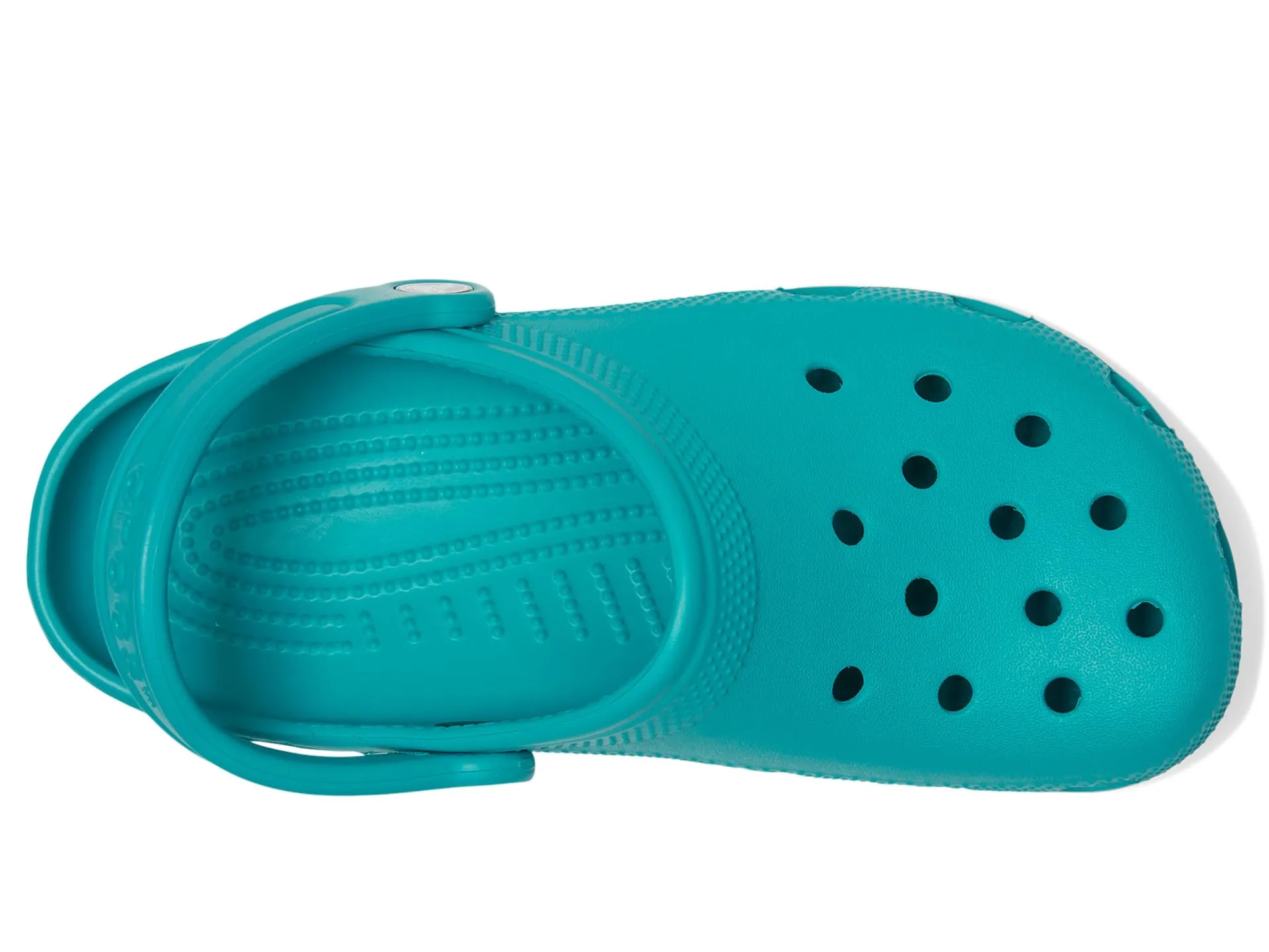 Crocs Classic Zoccolo, Turchese Turbo, Bambini, EU 38-39 - immagine 3