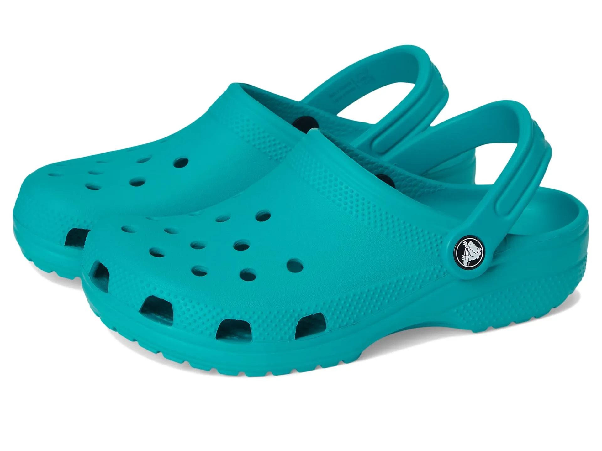 Crocs Classic Zoccolo, Turchese Turbo, Bambini, EU 38-39 - immagine 5