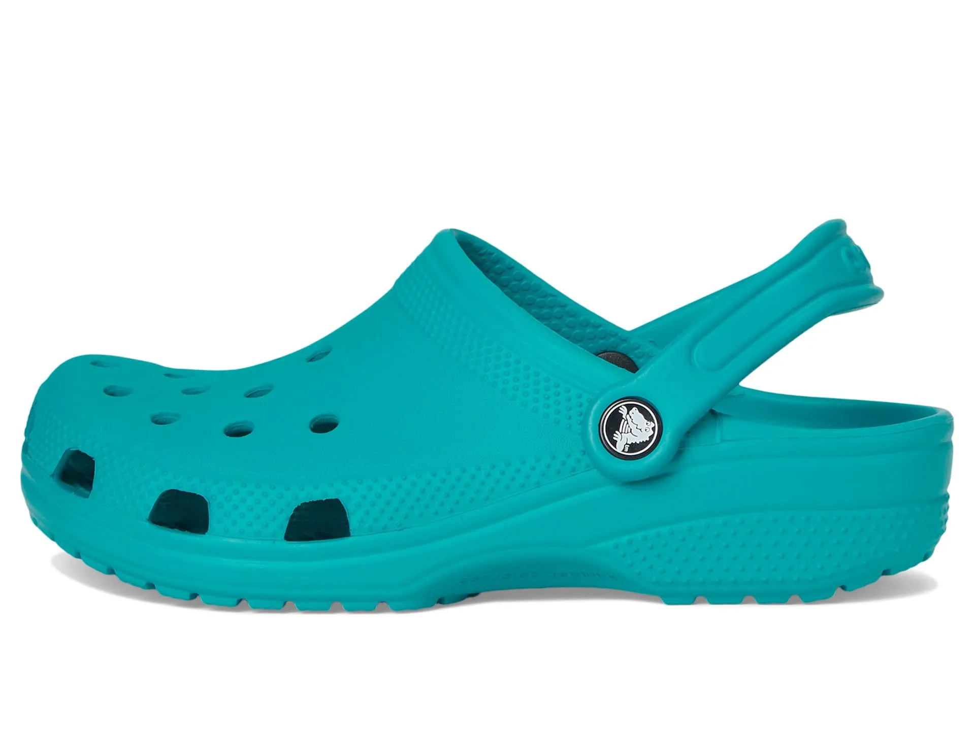 Crocs Classic Zoccolo, Turchese Turbo, Bambini, EU 38-39 - immagine 6
