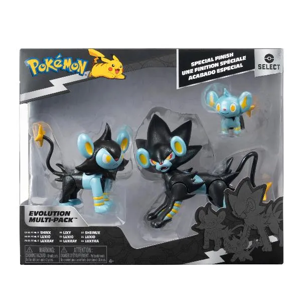 Rei Toys Pokemon Select Evolution Multi Pack Shinx PK081200 - immagine 1