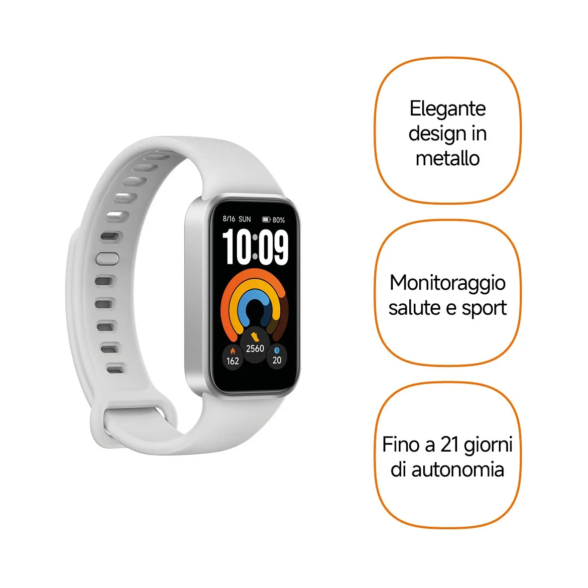 Xiaomi Smart Band 11 Active Gray - immagine 1