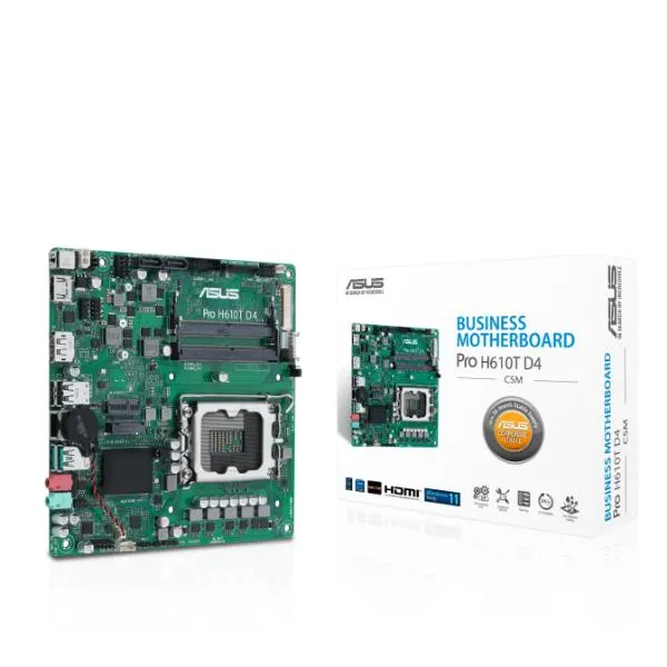 Asus Pro H610T D4-CSM 90MB1AM0-M0EAYC - immagine 1