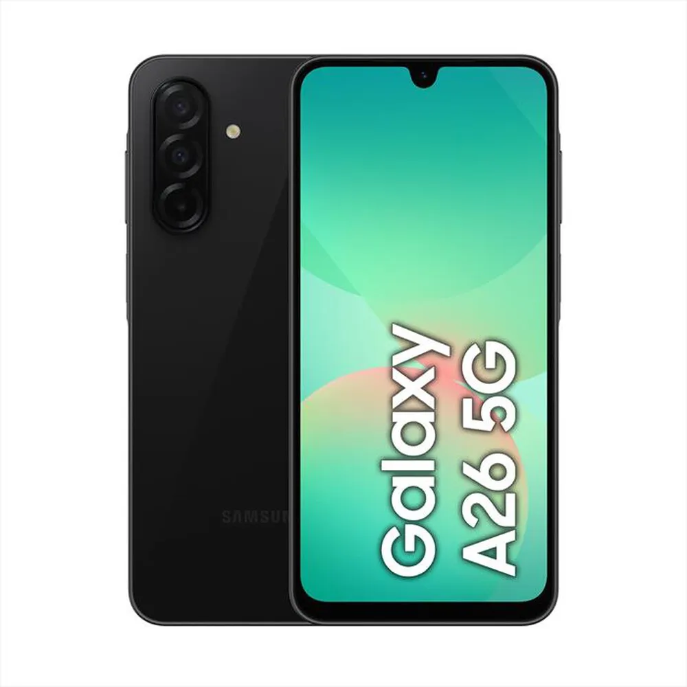 Windtre Samsung Galaxy A26 5g 6/128gb Black - immagine 1