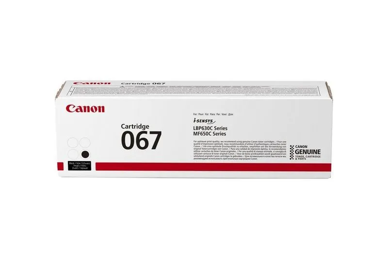Canon 067 cartuccia toner 1 pz Originale Nero - immagine 1