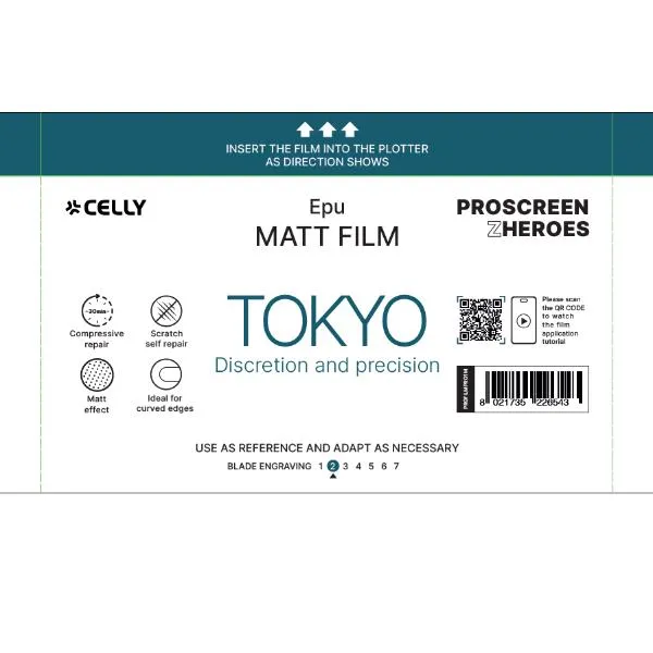 Celly 10 Pz Profilm Pro Matt PROFILMPRO10M - immagine 1