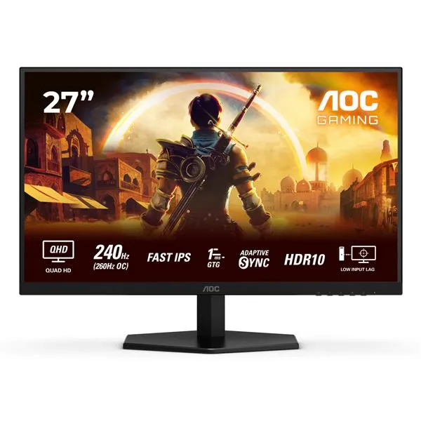 Aoc Monitor 27 2560x1440 240Hz Q27G42ZE - immagine 1