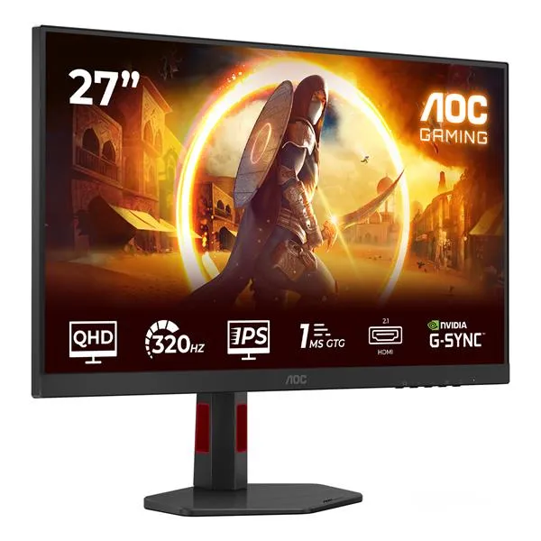 Aoc 27 Monitor 2560x1440 320Hz Reg Alt Q27G4SRU - immagine 1