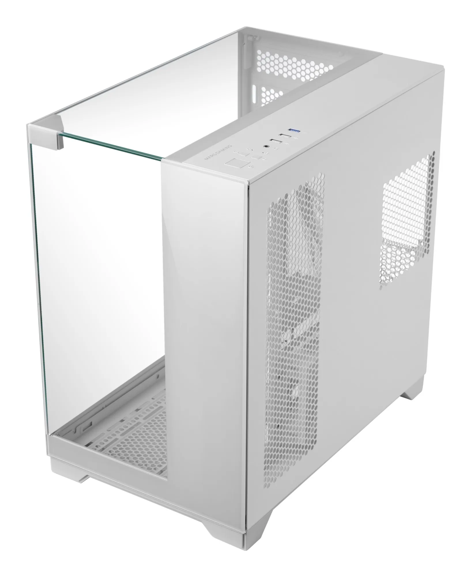 Mars Gaming MCVISIONW computer case Midi Tower Bianco - immagine 1