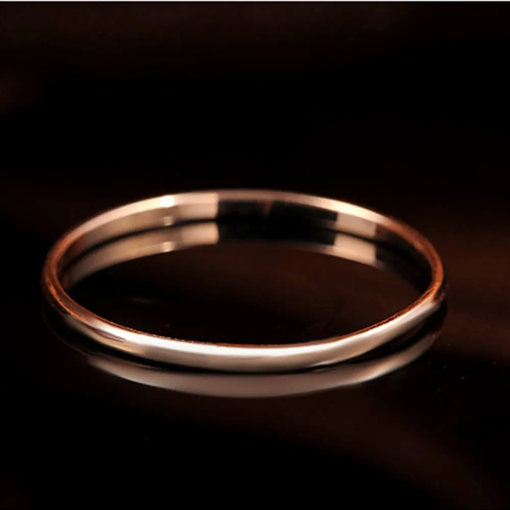 Niagara Gioielli Ferma Anello in Argento 925 Rodiato, Fedina Uomo Donna Made in Italy Fidanzamento, Varianti Oro e Oro Rosa (Oro Rosa, 6) - immagine 3