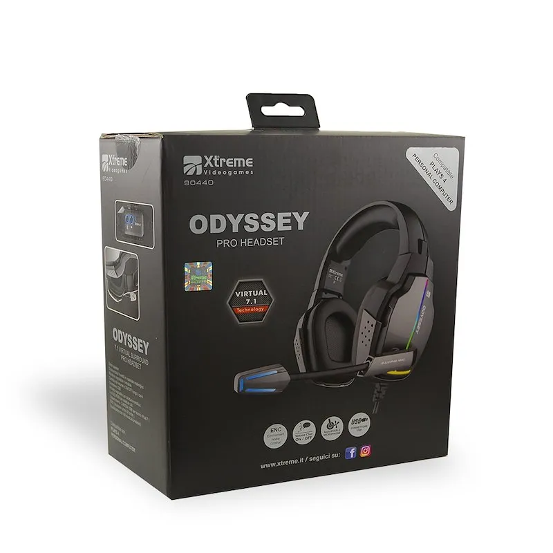 X-treme Diamond Line Headset 7.1 con ENC - immagine 1