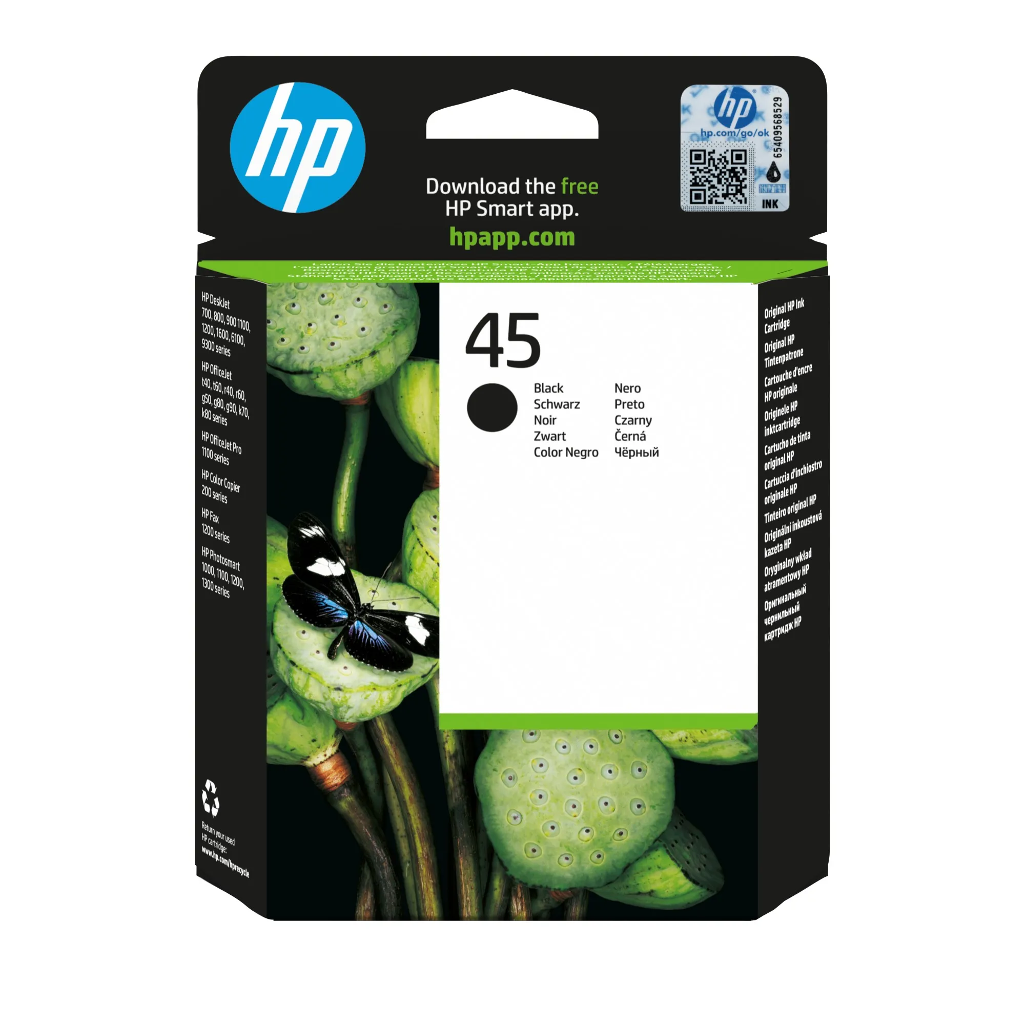 Originale HP 45 cartuccia nero - 51645AE - immagine 1