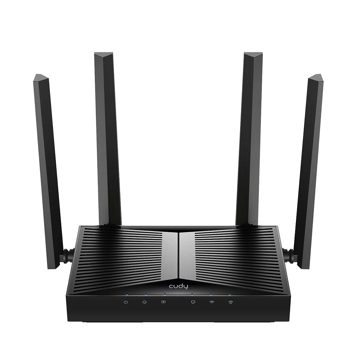 Cudy WR3600 router wireless Gigabit Ethernet Dual-band (2.4 GHz/5 GHz) Nero - immagine 1