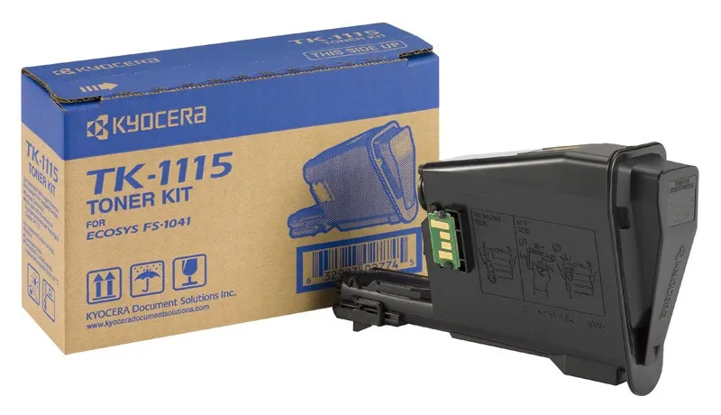 KYOCERA TK-1115 cartuccia toner 1 pz Originale Nero - immagine 1