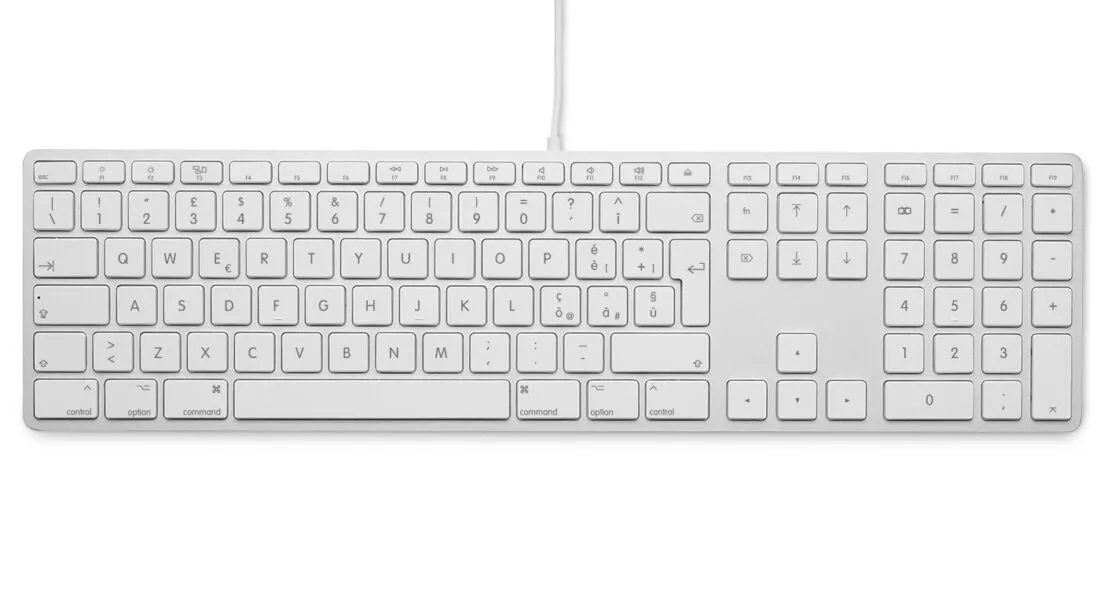 Tastiera Mac Usb Con Tast.Num Lmp Alluminium Silver Ita - immagine 1