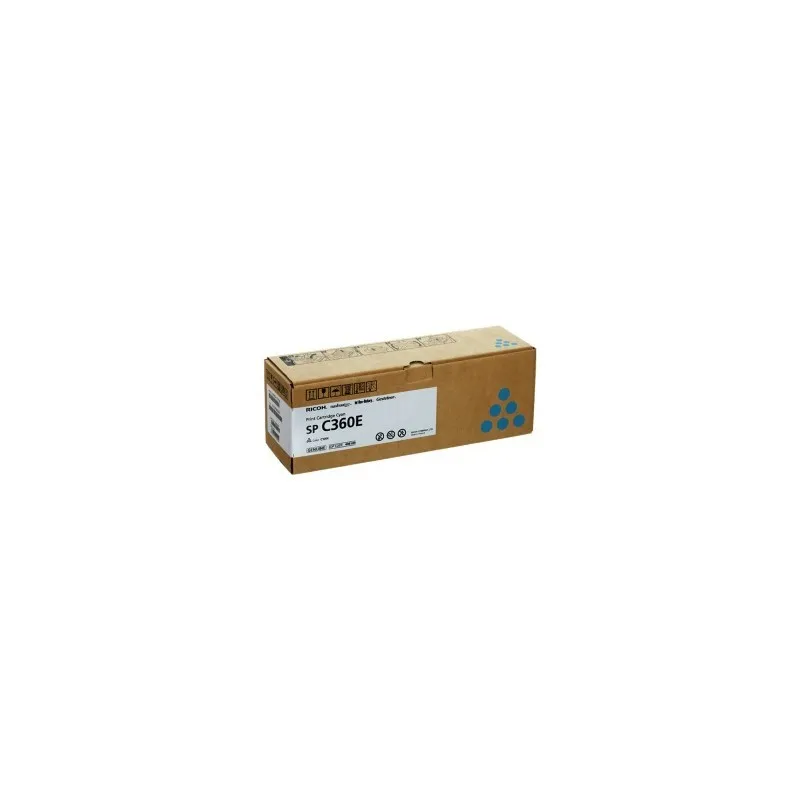ORIGINALE Ricoh toner ciano 408189 SP C360EC 1500 pagine - immagine 1