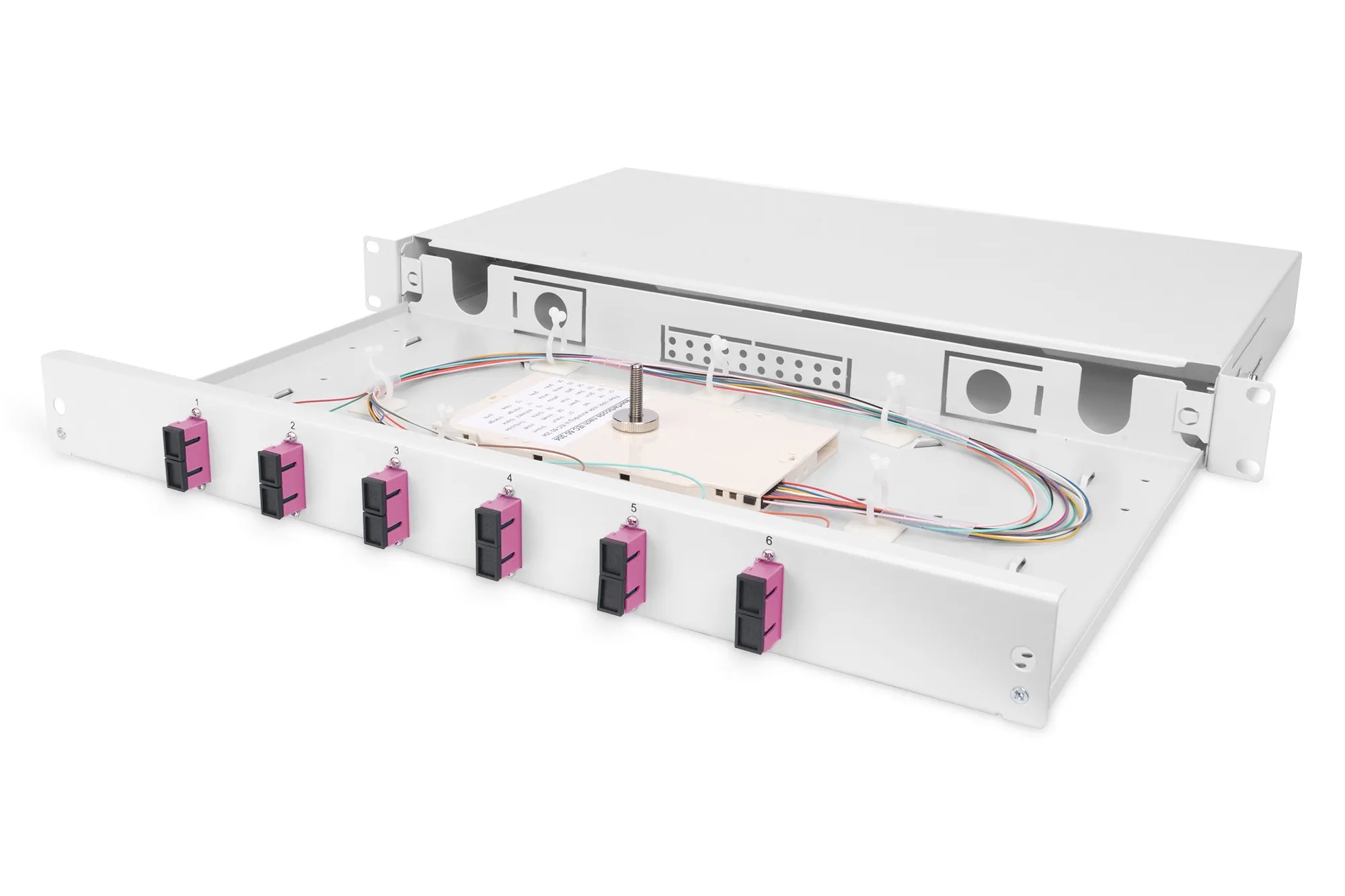 Scatola Di Giunzione Per Fibre Ottiche Assemblata Sc Om4 - immagine 1