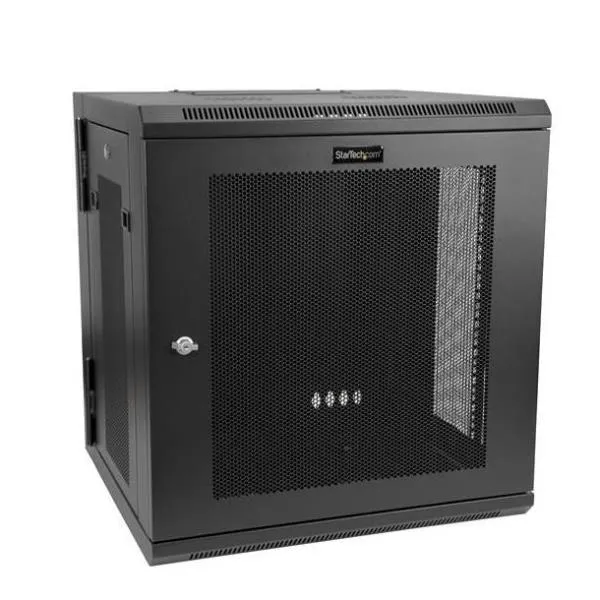 Startech Armadio Per Server Rack Montabile A Parete 12U - Cerniera Fino 17 (43cm) Di Profondità RK12WALHM - immagine 1