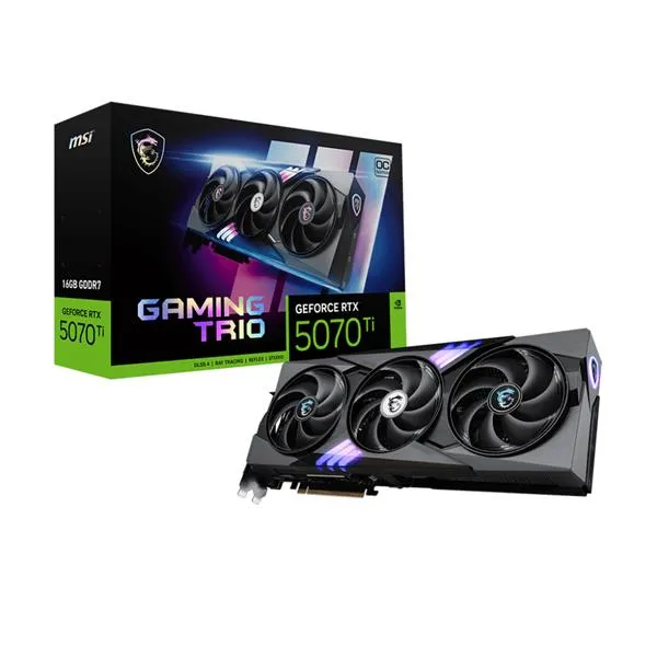Msi Rtx 5070 Ti 16G Gaming Trio Oc 912-V531-286 - immagine 1