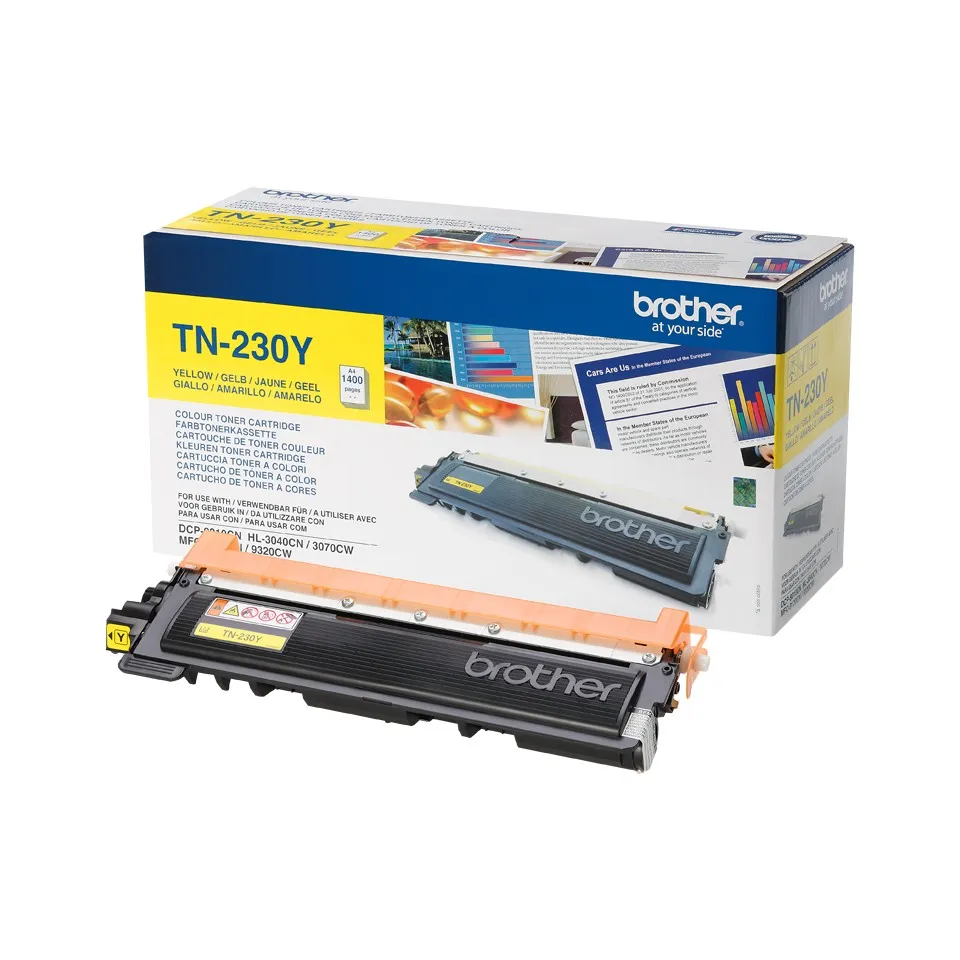 ORIGINALE Brother toner giallo TN-230Y TN230y 1400 pagine - immagine 1