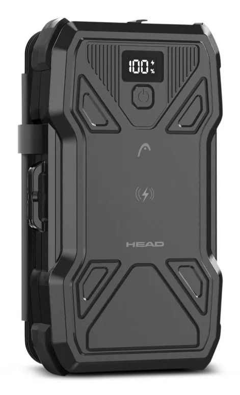HEAD HDPB01 batteria portatile Polimeri di litio (LiPo) 10000 mAh Carica wireless Nero - immagine 1