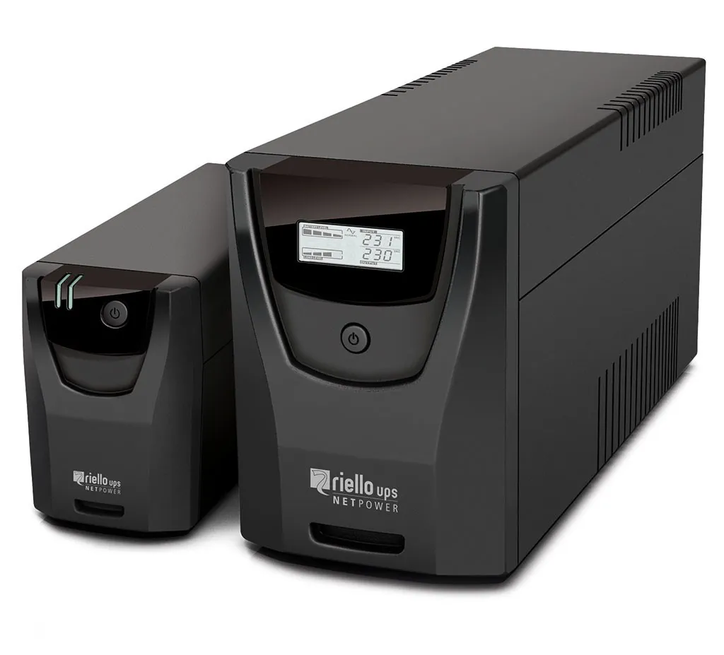 Riello Net Power UPS 600 VA/360W - Tecnologia Line Interactive - USB 2x Shucko - immagine 1