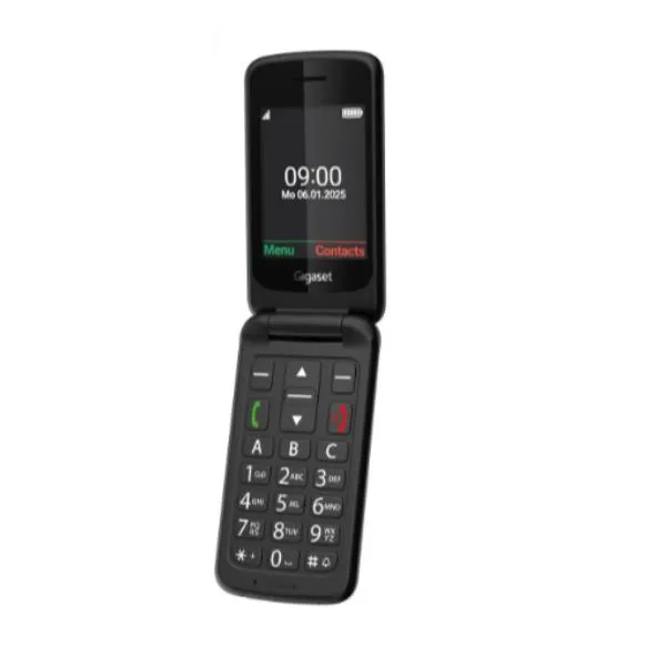 Gigaset Telefono Cellulare GL595 Black S30853H1231R101 - immagine 1