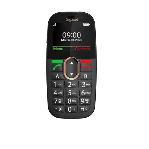 Gigaset Telefono Cellulare GL695 Black S30853H1234R101 - immagine 1