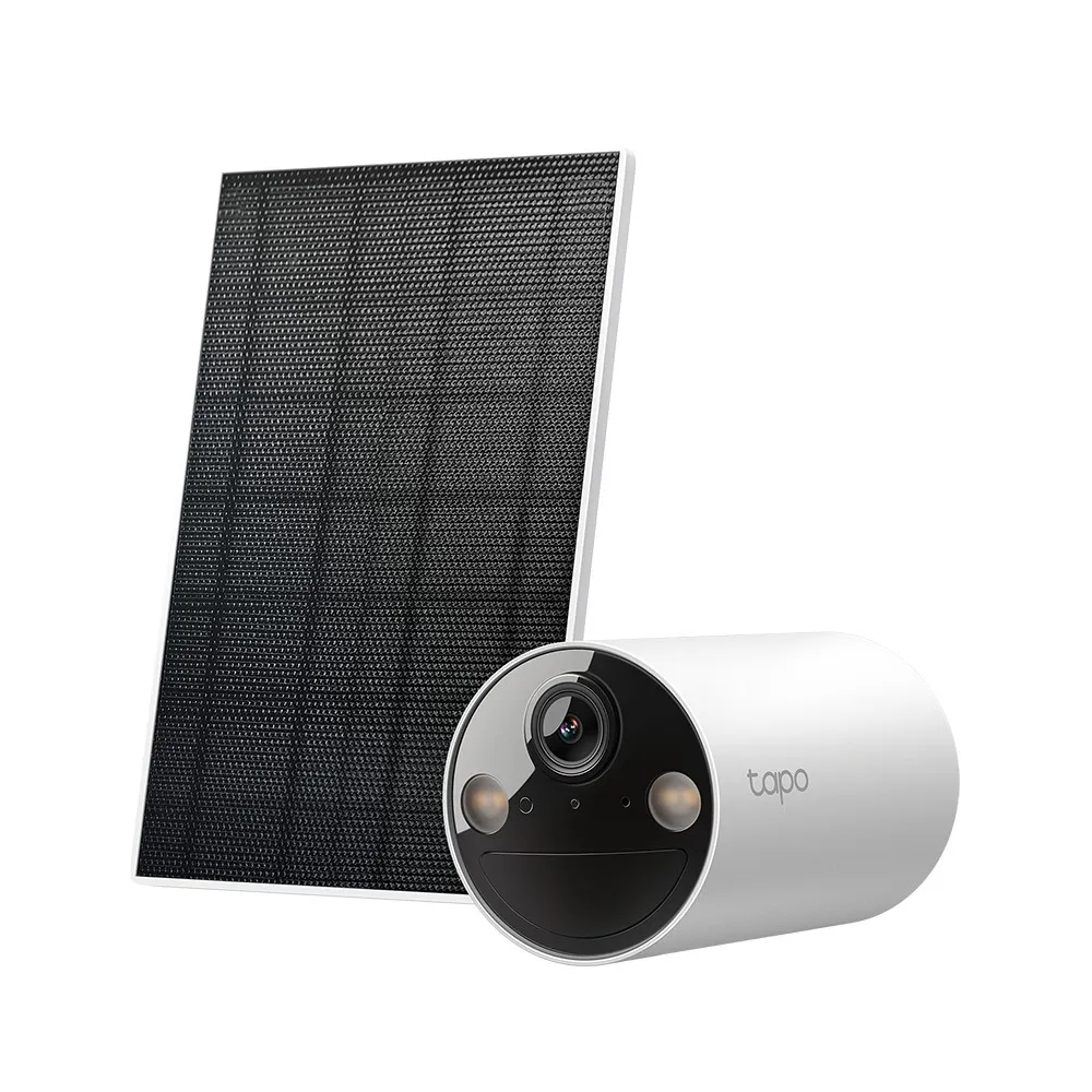 Camera Wi-Fi Outdoor Solar Powered Sound Alarm 1080P Smart Dect.Voice - immagine 1