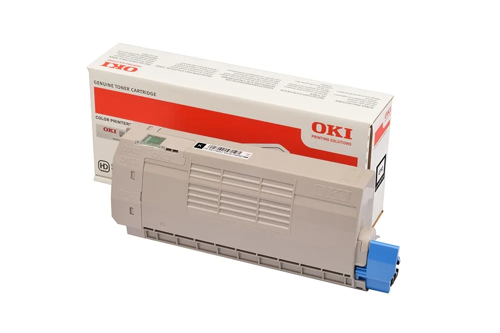 ORIGINALE OKI toner nero 46507616 C712 11000 pagine - immagine 1