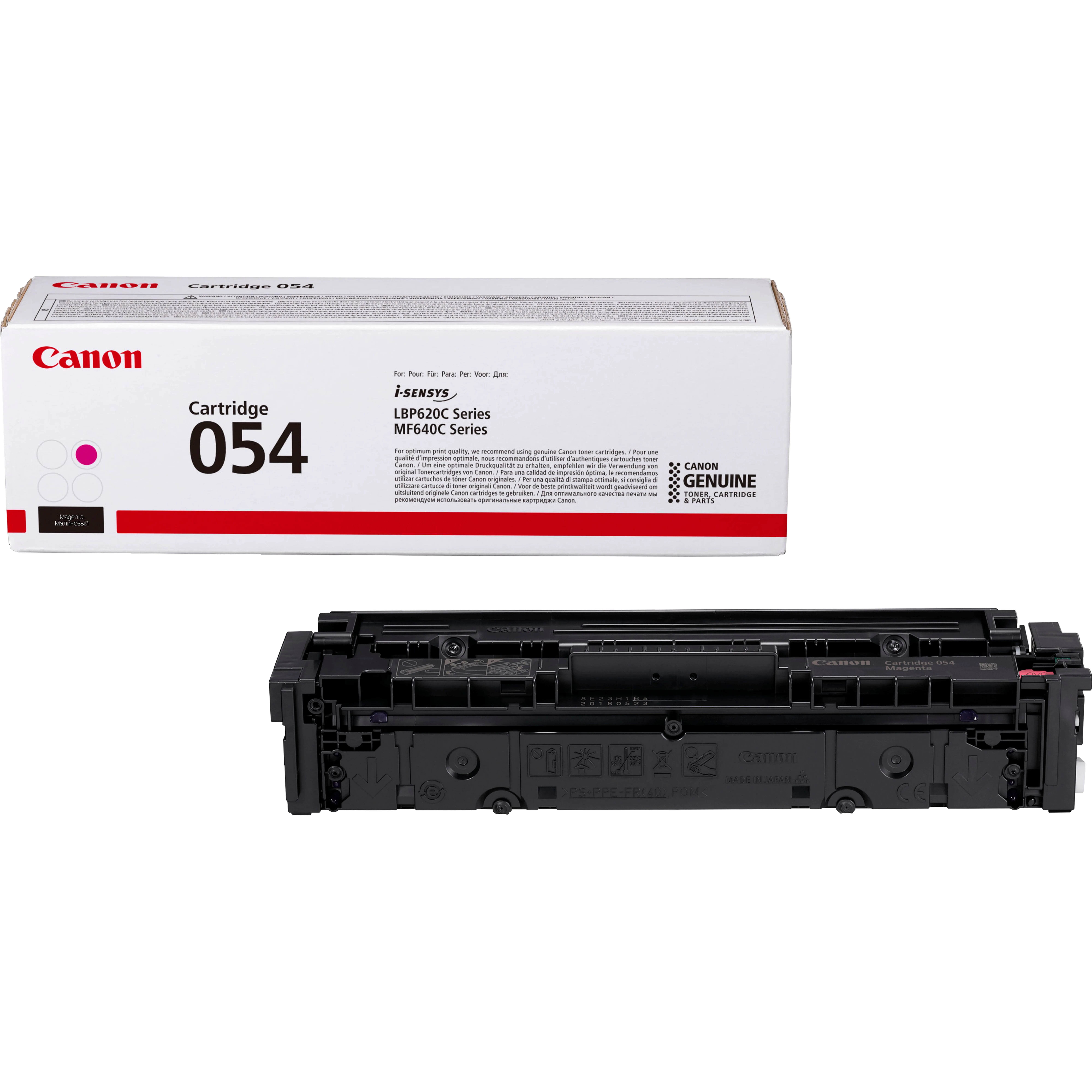 ORIGINALE Canon toner magenta 054 m 3022C002 1200 pagine - immagine 1