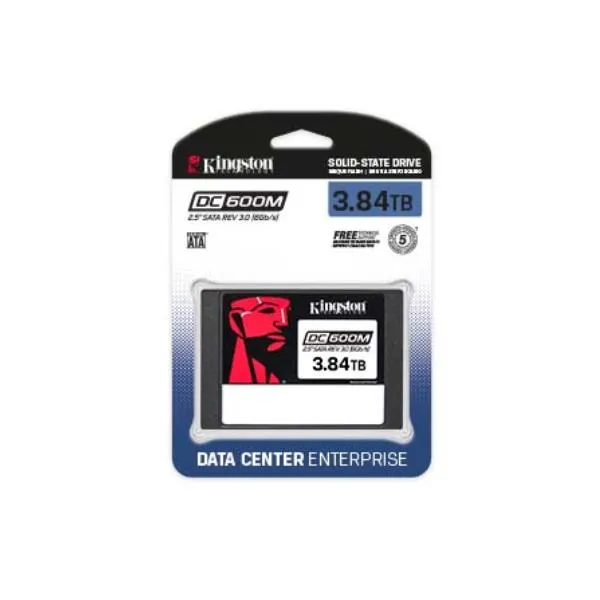 Kingston 3840G DC600M (mixed-Use) 2.5 Enterprise Sata SSD SEDC600M/3840G - immagine 1