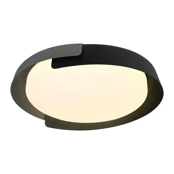 V-TAC Lampadario LED 48W Rotondo con Telecomando e APP Grigio CCT Dimmerabile - immagine 1