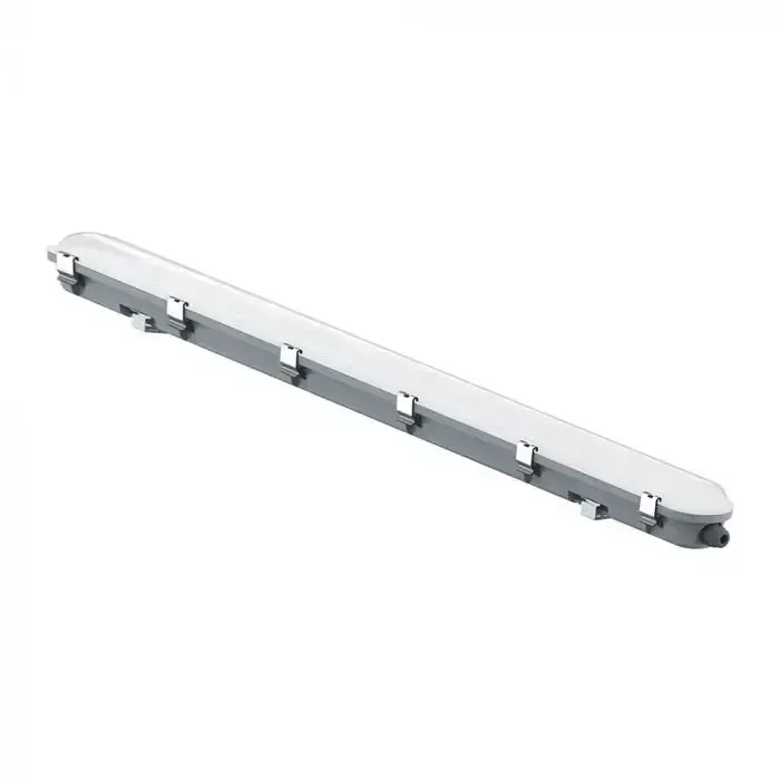 V-TAC Plafoniera LED Impermeabile 48W 120LM/W Batteria emergenza Collegabile in Serie 150cm 6500K IP65 - immagine 1