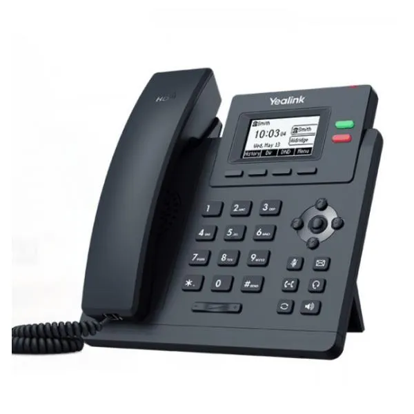 Yealink Telefonia SIP-T31G: 2 Sip Account 2 Porte Gigabite POE 2 Tasti Blf SIP-T31G - immagine 1
