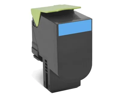ORIGINALE Lexmark toner ciano 70C2XCE 4000 pagine - immagine 1