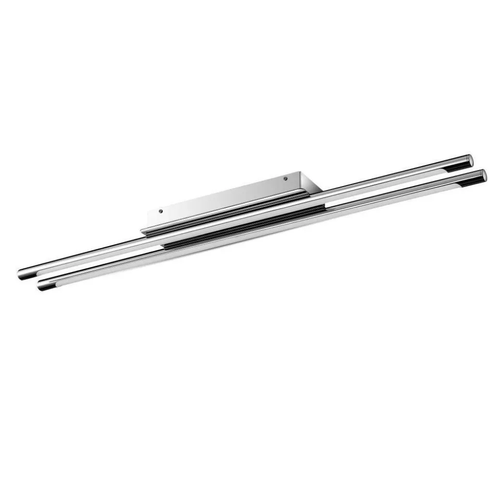 V-TAC Lampada LED da Specchio Doppia 36W Colore Cromato con Vetro Opaco 4000K IP20 L: 940mm - immagine 1